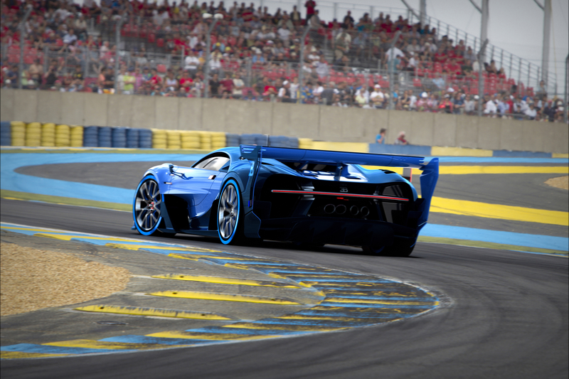 Illustration for article titled Bugatti Vision Gran Turismo Concept: The Future Of Bugatti Looks Terrifyingly Awesome